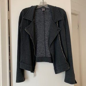 Vintage Hard Tail Zip Up Collared Fleece Jacket